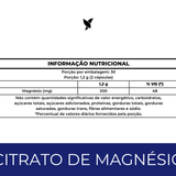 Citrato de Magnésio 200mg - 60 Cápsulas