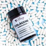 Colágeno Hidrolisado com Biotina, Metilfolato (B9) e Vitamina C - 120 Cápsulas