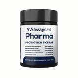 Probióticos 27 Bilhões – 5 Cepas em Cápsulas Gastroprotetoras - 30 Cápsulas (L. rhamnosus 10BLH; L. acidophilus 4,25BLH; B. lactis 4,25BLH; L. paracasei 4,25BLH; L. lactis 4,25BLH)