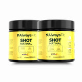 Shot Matinal Always Fit - Blend exclusivo Sabor Abacaxi com Curcumina, Glutamina, NAC, Vinagre de Maçã, Própolis Verde, Vit. C e +